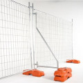 Construction Temporary Fence Panel with Flat Foot / Plastic Foot